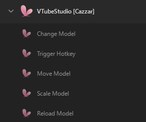 Vtube Studioキーアクション